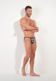 Funky Styles Tanga Briefs | Pink Print 403043-P0PI