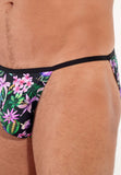Funky Styles Tanga Briefs | Pink Print 403043-P0PI