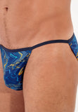 Funky Styles Tanga Briefs | Navy Print 403043-P0RA