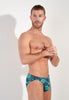 Funky Styles Comfort Micro Briefs | Blue Print 403044-I0BI