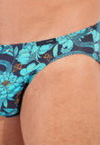 Funky Styles Comfort Micro Briefs | Blue Print 403044-I0BI