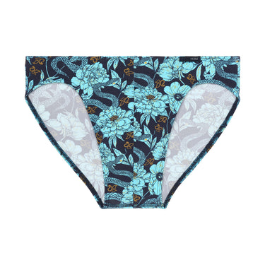 Funky Styles Comfort Micro Briefs | Blue Print 403044-I0BI