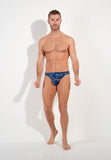 Funky Styles Comfort Micro Briefs | Navy Print 403044-P0RA