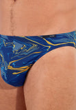 Funky Styles Comfort Micro Briefs | Navy Print 403044-P0RA