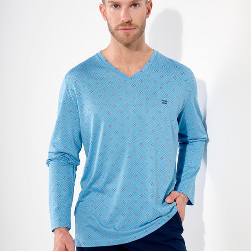 Walter Long Sleepwear | Blue Print 403051-I0BI