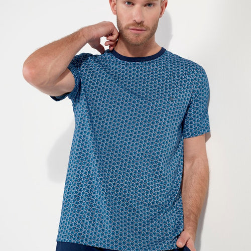 Martinez Short Sleepwear | Blue Print 403052-I0BI