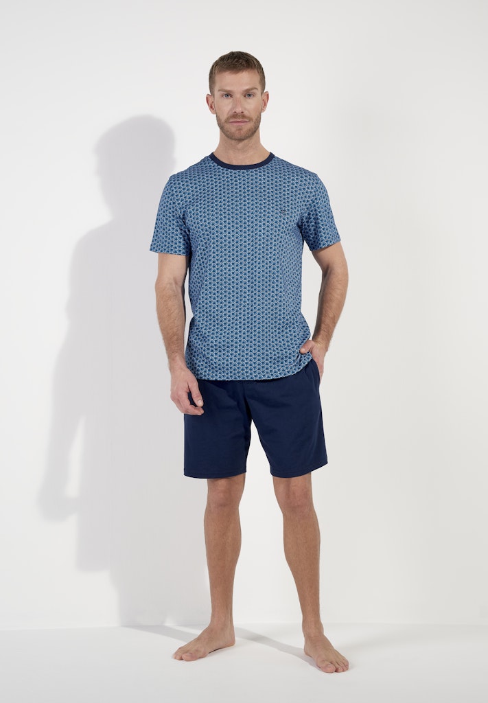 Martinez Short Sleepwear | Blue Print 403052-I0BI
