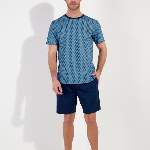 Martinez Short Sleepwear | Blue Print 403052-I0BI