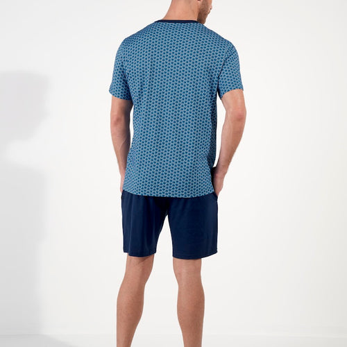 Martinez Short Sleepwear | Blue Print 403052-I0BI
