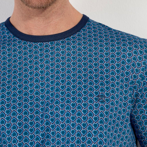 Martinez Short Sleepwear | Blue Print 403052-I0BI
