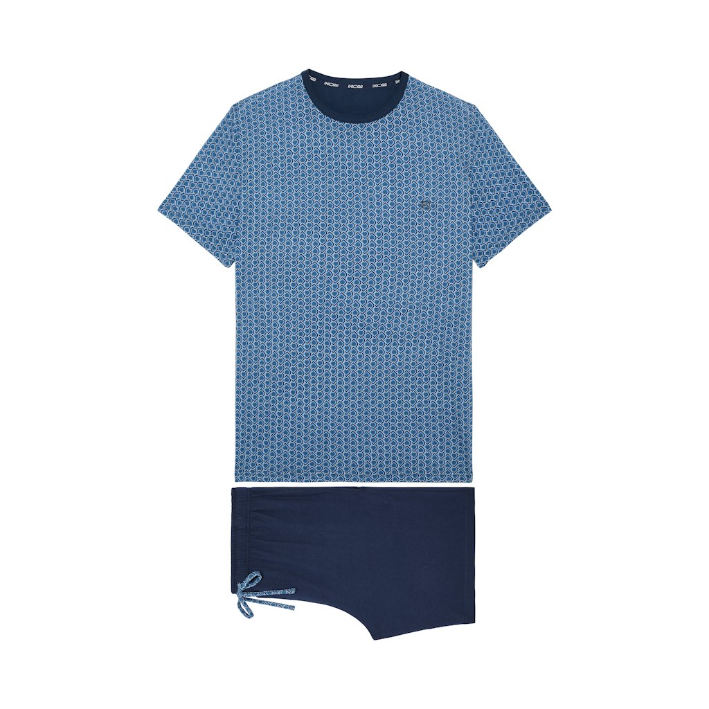 Martinez Short Sleepwear | Blue Print 403052-I0BI