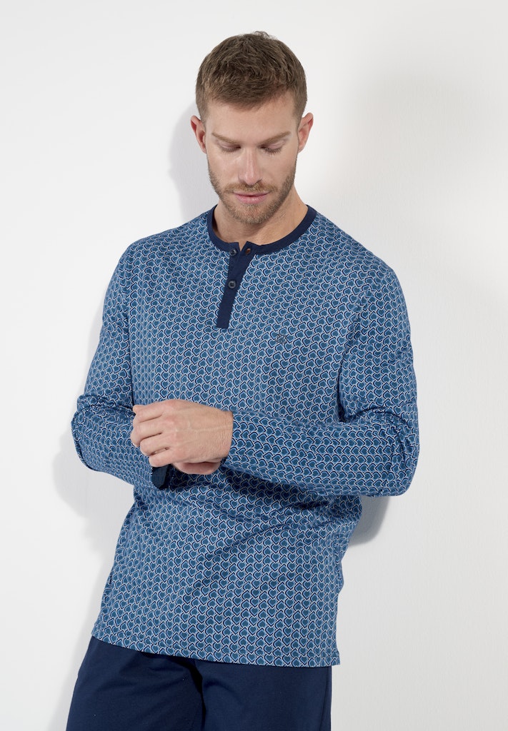 Martinez Long Sleepwear | Blue Print 403053-I0BI