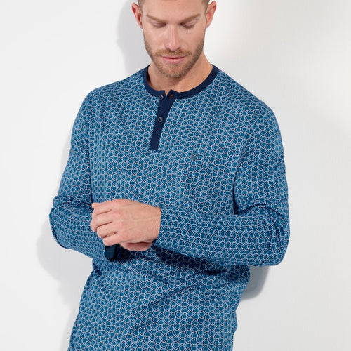 Martinez Long Sleepwear | Blue Print 403053-I0BI