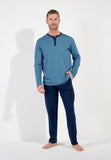 Martinez Long Sleepwear | Blue Print 403053-I0BI