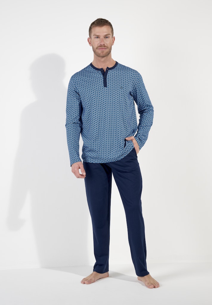 Martinez Long Sleepwear | Blue Print 403053-I0BI