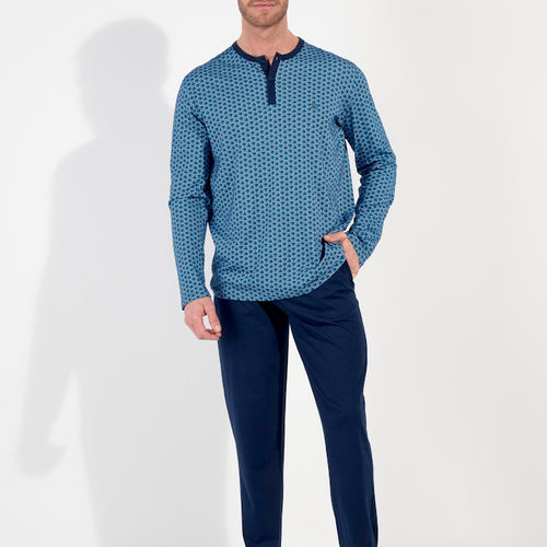 Martinez Long Sleepwear | Blue Print 403053-I0BI