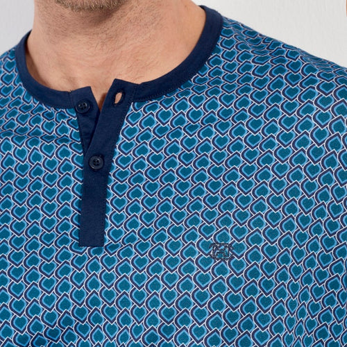 Martinez Long Sleepwear | Blue Print 403053-I0BI