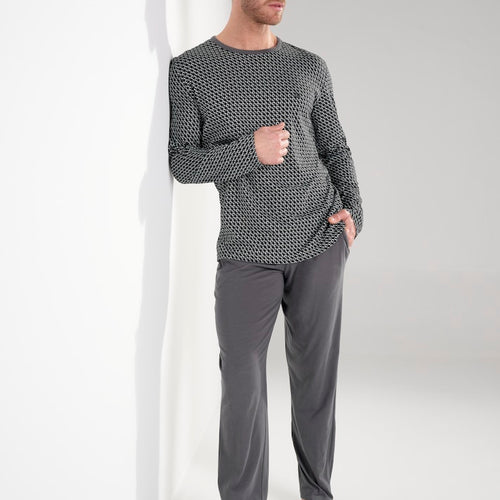 Waldorf Long Sleepwear | Grey Print 403054-I0ZU