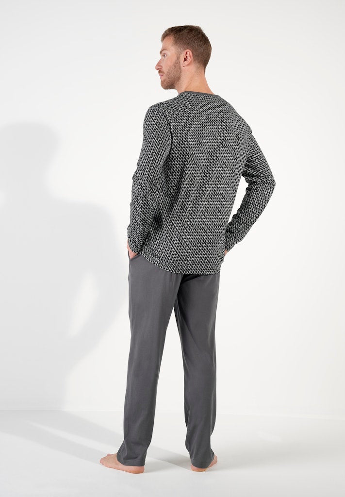 Waldorf Long Sleepwear | Grey Print 403054-I0ZU