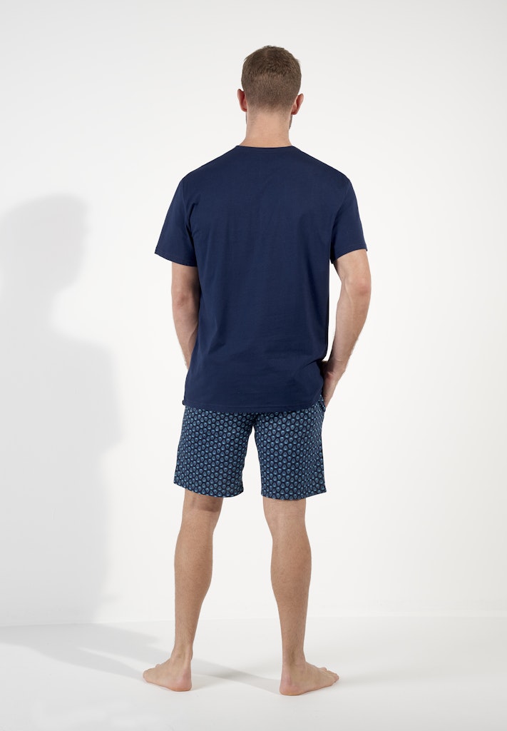 Cairo Short Sleepwear | Navy Print 403055-P0RA