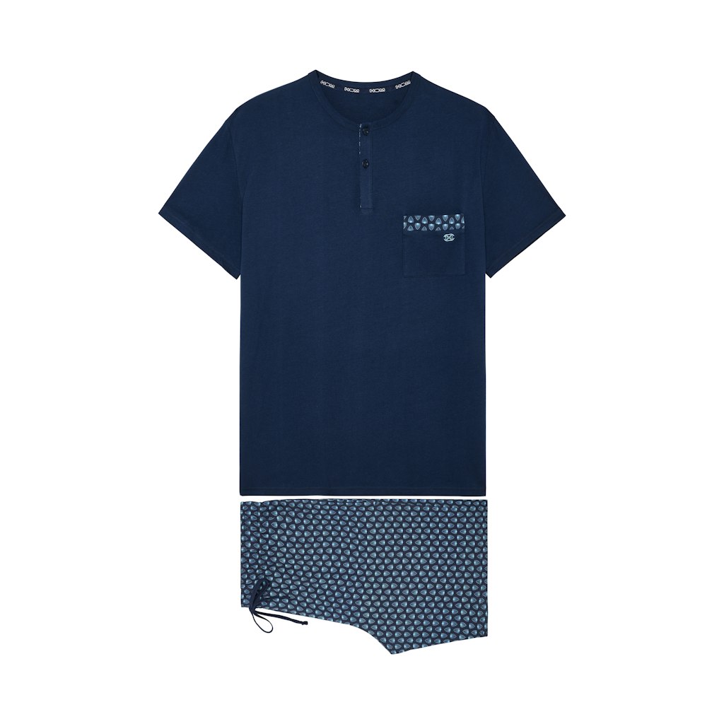 Cairo Short Sleepwear | Navy Print 403055-P0RA