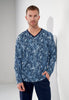 Compiegne Long Sleepwear | Navy Print 403057-P0RA