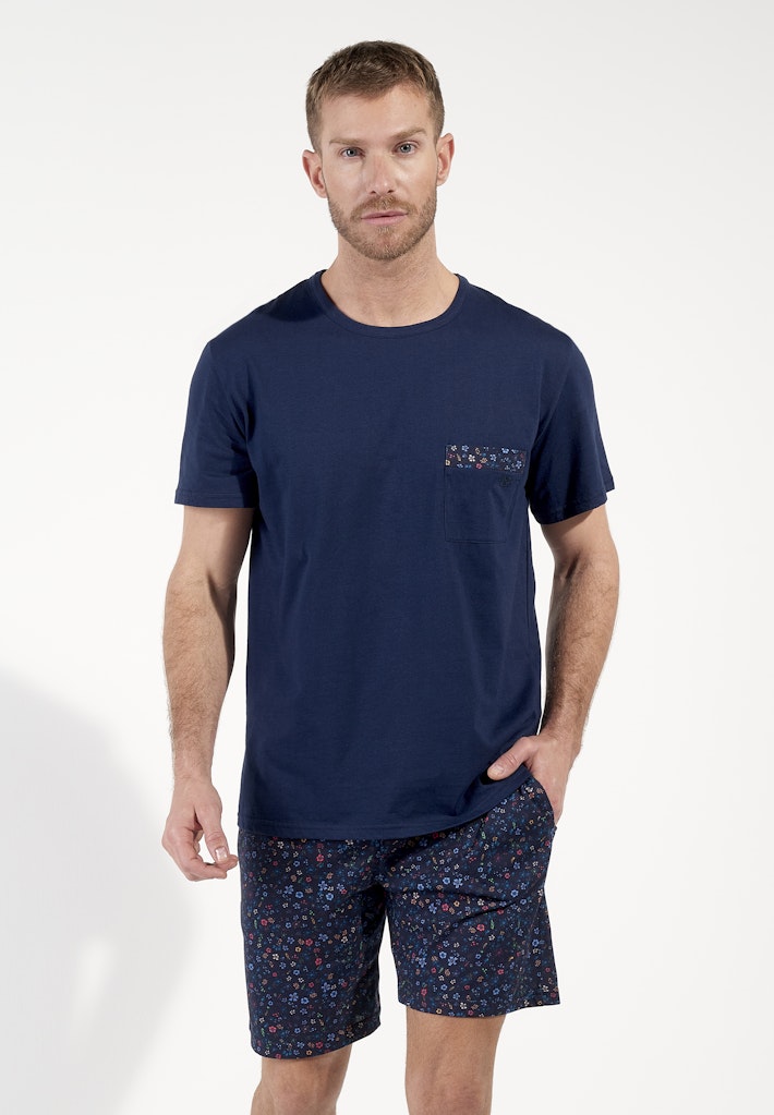 Broceliande Short Sleepwear | Navy Print 403059-I0RA