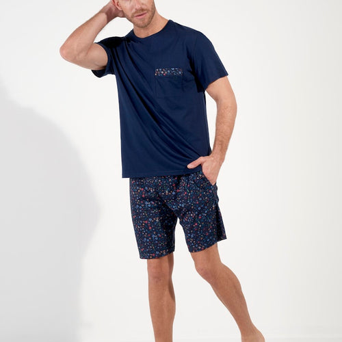 Broceliande Short Sleepwear | Navy Print 403059-I0RA