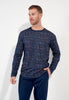 Broceliande Long Sleepwear | Navy Print 403060-I0RA