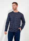 Broceliande Long Sleepwear | Navy Print 403060-I0RA