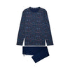 Broceliande Long Sleepwear | Navy Print 403060-I0RA