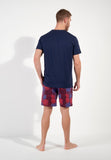 Bouquet Short Sleepwear | Bordeaux Print 403061-P0ZQ