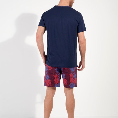 Bouquet Short Sleepwear | Bordeaux Print 403061-P0ZQ