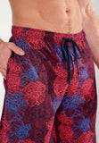 Bouquet Short Sleepwear | Bordeaux Print 403061-P0ZQ
