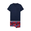 Bouquet Short Sleepwear | Bordeaux Print 403061-P0ZQ