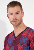 Bouquet Long Sleepwear | Bordeaux Print 403062-P0ZQ