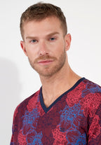 Bouquet Long Sleepwear | Bordeaux Print 403062-P0ZQ