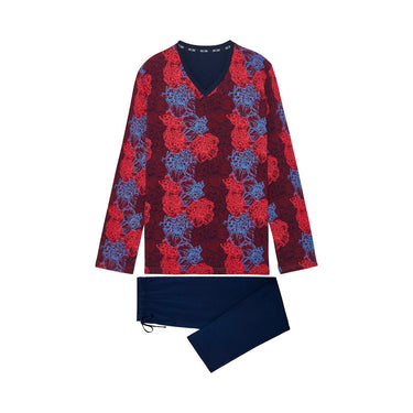 Bouquet Long Sleepwear | Bordeaux Print 403062-P0ZQ