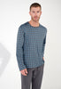 Aloys Long Sleepwear | Dark Grey Print 403063-P284