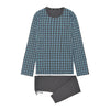 Aloys Long Sleepwear | Dark Grey Print 403063-P284