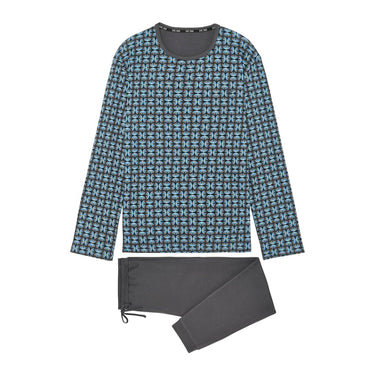 Aloys Long Sleepwear | Dark Grey Print 403063-P284