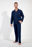 Rafael Long Sleepwear | Navy 403064-00RA