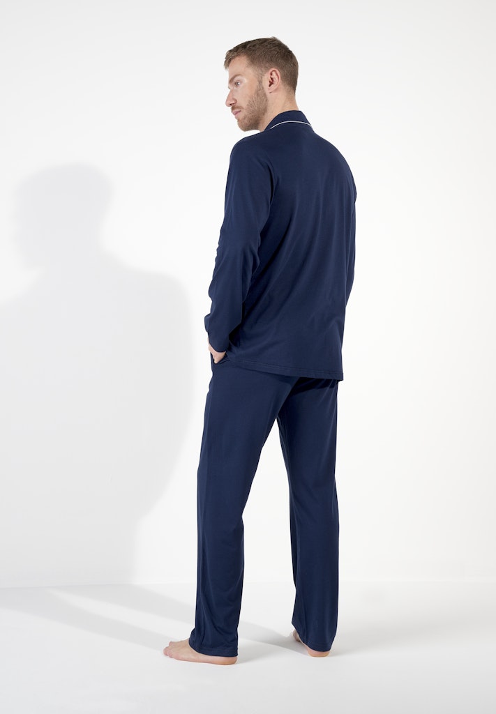 Rafael Long Sleepwear | Navy 403064-00RA