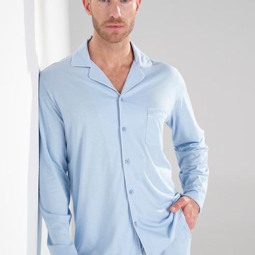 Rafael Long Sleepwear | Light Blue 403064-3596