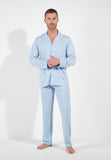 Rafael Long Sleepwear | Light Blue 403064-3596