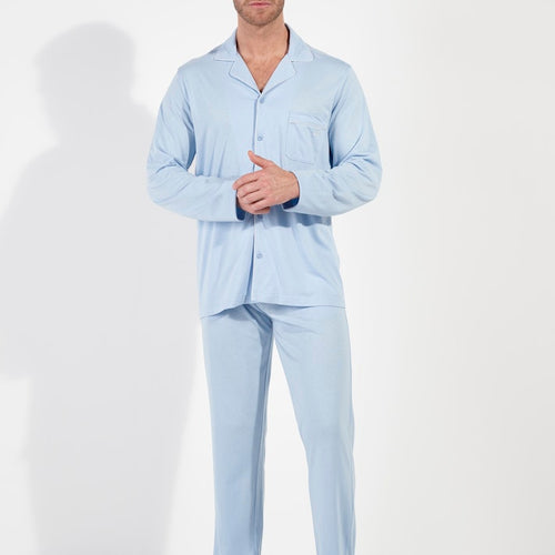 Rafael Long Sleepwear | Light Blue 403064-3596