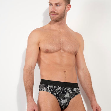 Fairmont Mini Briefs | Black Print 403070-P004