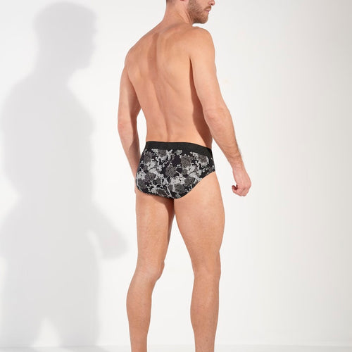 Fairmont Mini Briefs | Black Print 403070-P004