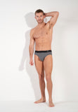 Waldorf Comfort Mini Briefs Ho1 | Grey Print 403074-I0ZU