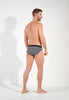 Waldorf Comfort Mini Briefs Ho1 | Grey Print 403074-I0ZU